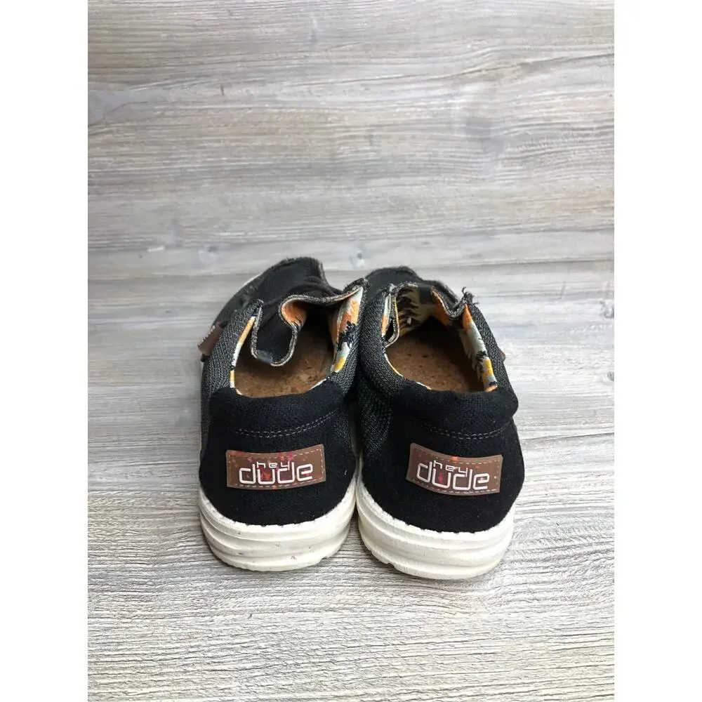 Hey Dude Wally ECO Stretch Casual Shoes Sneakers Mens Size 13 Gray